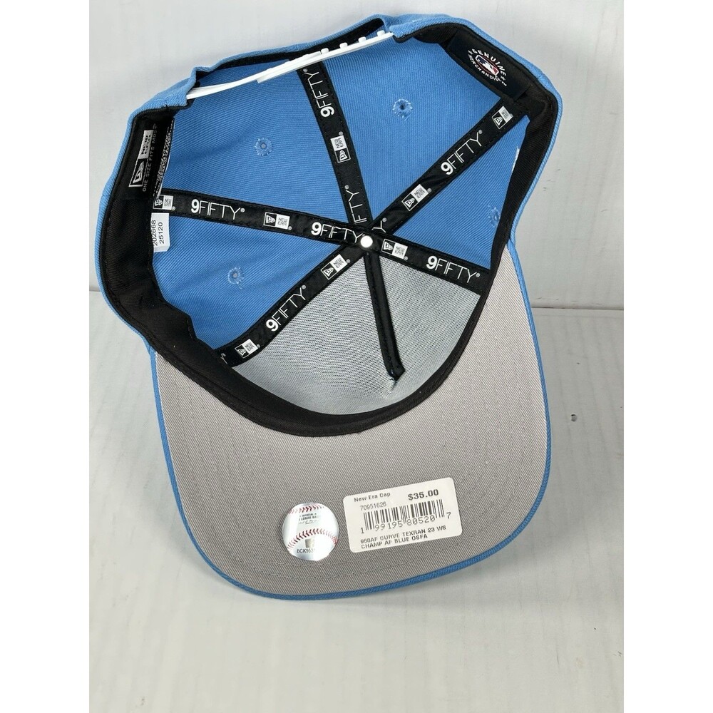 New Era Texas Rangers 9FIFTY A-Frame Snapback World Series 23 Patch Hat Cap NWT - Picture 5 of 5
